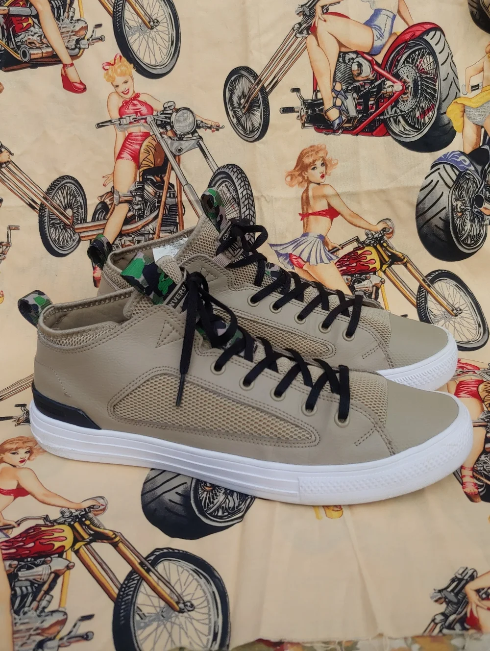 Converse Chuck Taylor All-Star Ultra sneakers in Khaki Camo Men's 11 - Picture 14 of 16